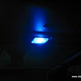 blaue Innenbeleuchtung (LED)