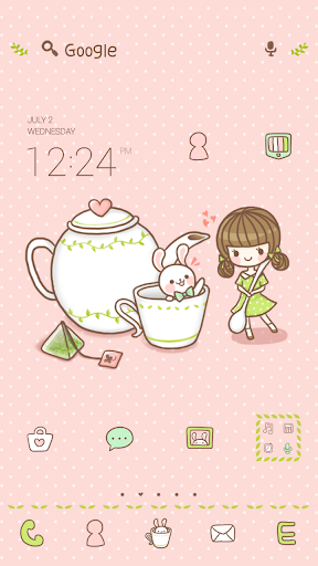 Tea time dodol luancher theme