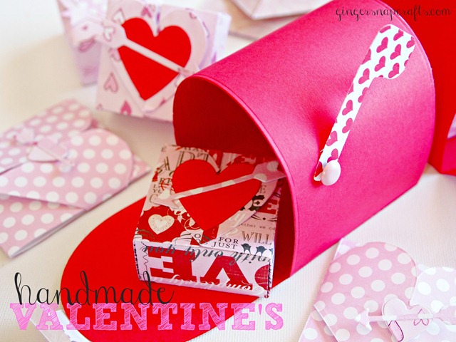handmade valentines with Lifestyle Crafts