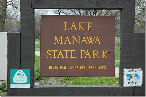 Lake Manawa Sign