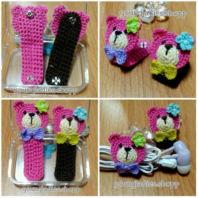 youngladieshome Cord Holder Crochet1