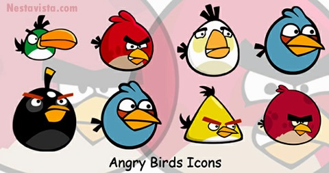 Iconos angry birds