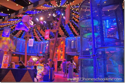 No need to waste a fastpass+ on Dumbo the Flying Elephant - kids will want to play in the new circus play area while they wait! No need to waste a fastpass+ on Dumbo the Flying Elephant - kids will want to play in the new circus play area while they wait!
