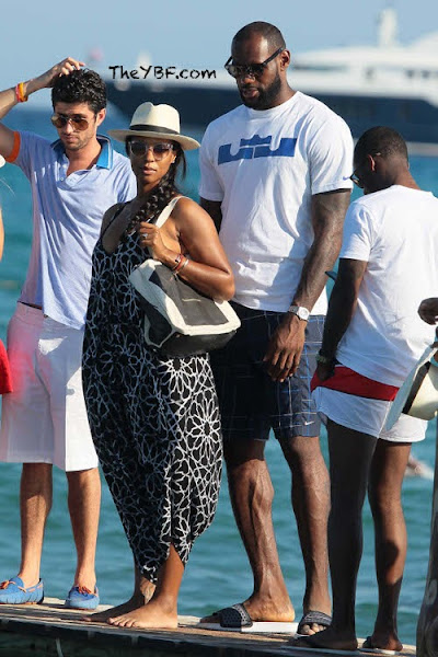 LeBron James And His Jacked Up Feet On Vacay In St Tropez