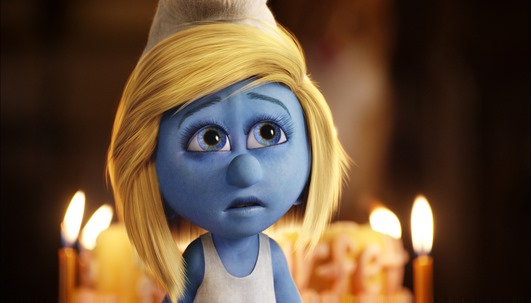 Smurfette (Katy Perry) in Columbia Pictures and Sony Pictures Animation's SMURFS 2.
