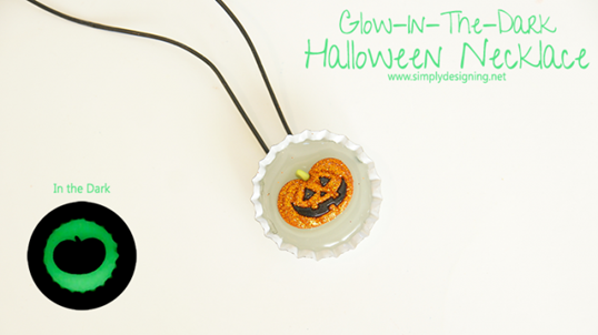 Glow-In-The-Dark-Necklace-Halloween-Craft