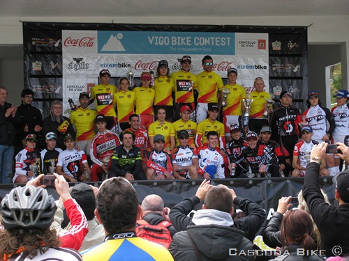 Vigo Bike Contest 2012. Open de España XCO.  Podio TODAS las CATEGORÍAS