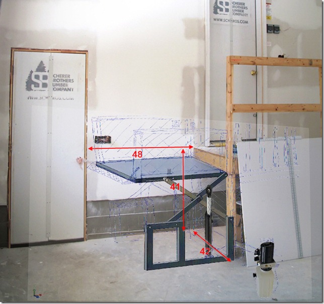 Wheelchair lift (components)