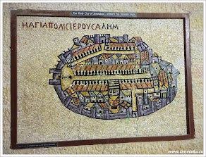 План Иерусалима. Израиль. www.timeteka.ru