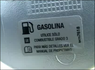 Tapa tanque combustible Chevrolet Celta