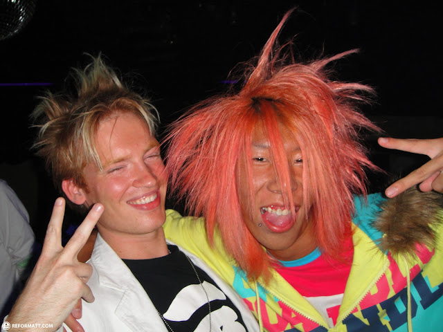 Parapara is a fun activity in Japan. The Parapara nightlife is vibrant and active. Many Japanese girls participate in this event and dance to Super Eurobeat. in Kabukicho, Japan 