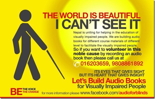 Lets Build Books for Visually Impaired People