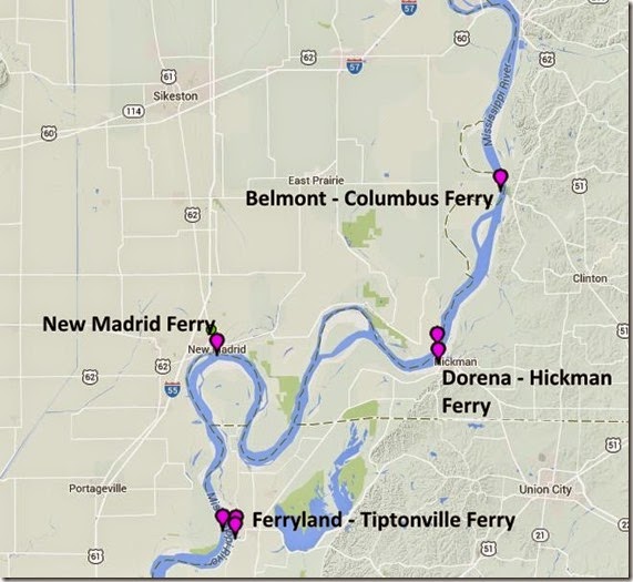 ferry map