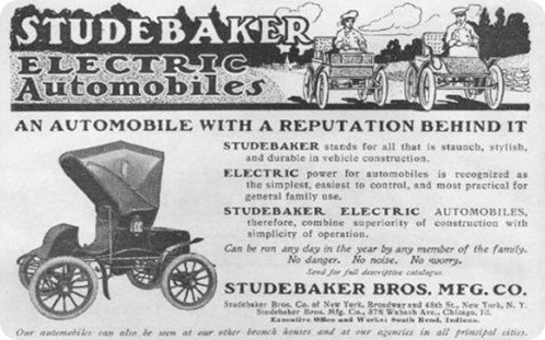 old electric car