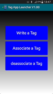 NFC Tag app launcher