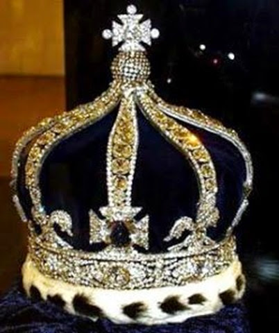 Corona de la reina Alejandra - joyas del Reino Unido