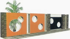 Contoh Gambar Pagar Rumah Minimalis http://www.rumahminimalisius.com/2017/08/model-dan-desain-pagar-rumah-minimalis-modern-terbaru.html