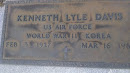 Davis Air Force Veteran Memorial