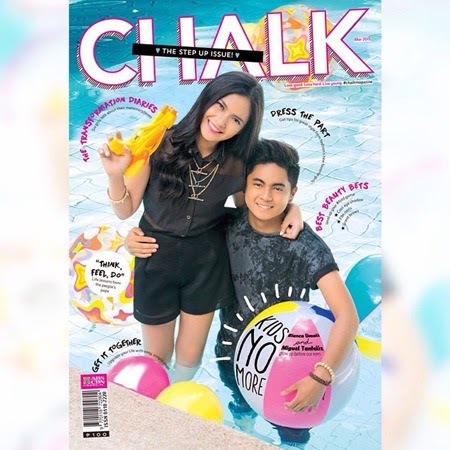Bianca Umali and Miguel Tanfelix - Chalk March 2015