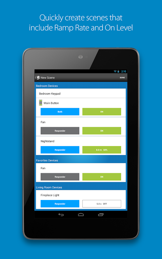   Insteon for Hub se skermkiekie 