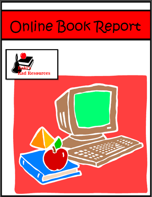 Online Book Report - Free download from Raki's Rad Resources