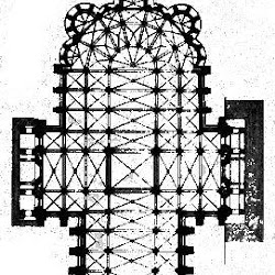 12 - Planta Catedral Chartres