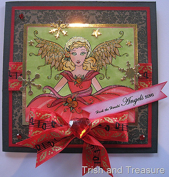 Christmas Angel Card 007