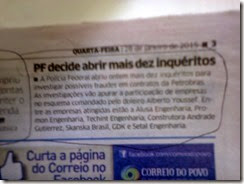PF decide abrir mais dez inquéritos - www.rsnoticias.net