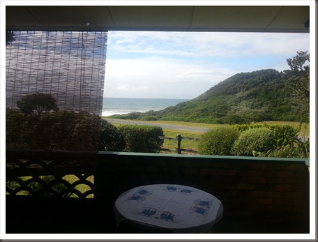 Cottage 51 - Kayser's Beach - Eastern Cape - Sea View From Master Bedroom Patio