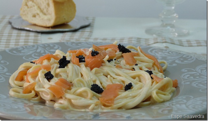 tallarines salmon caviar (3)