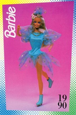 Barbie Ice Capades Blue (1990)