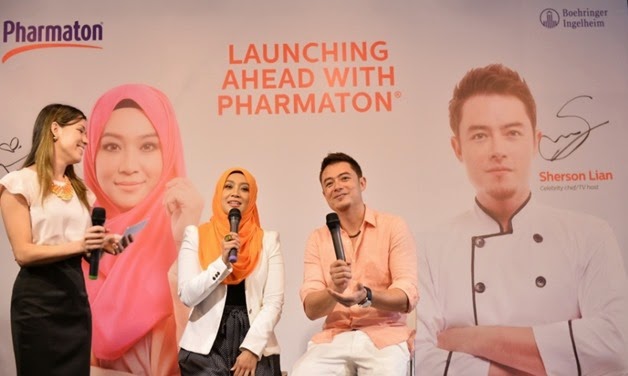 Personaliti Terbaru Pharmaton®-Fara Fauzana & Sherson Lian