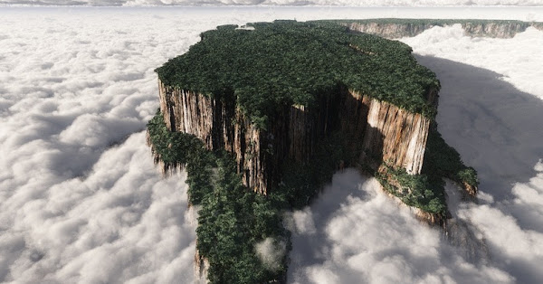 Tabletop Mountains or Tepuis of Venezuela - Vimarsana News