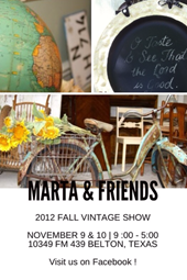 Marta & Friends Vintage Show
