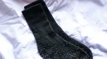 1年履いたヒートテック靴下