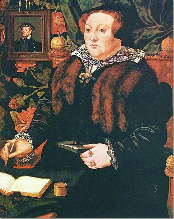 Hans Eworth, Portrait  de Lady Dacre, 1540