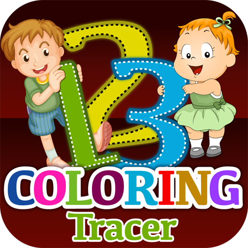 123 Coloring Tracer LOGO-APP點子