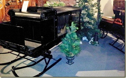 National Museum of Funeral History sleigh hearse