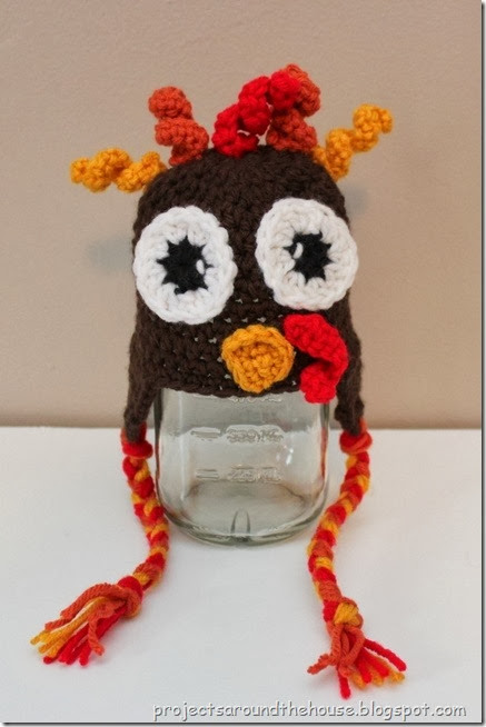 Crochet baby turkey hat pattern Crochet baby turkey hat pattern