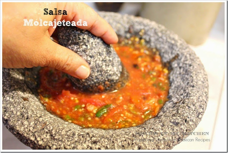 Salsa Molcajeteada with Bird Peppers | Mexican Recipes