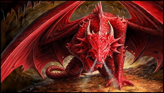 Dragon rojo