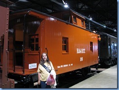 1896 Pennsylvania - Strasburg, PA - Railroad Museum of Pennsylvania - Karen & H&BT No. 16 caboose