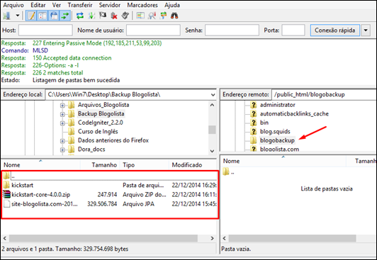 Como recuperar o backup do seu site no Joomla 2.5 - Visual Dicas