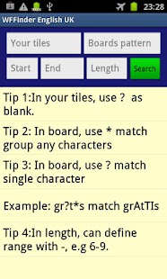 WordFeud Finder - English UK Screenshots 0
