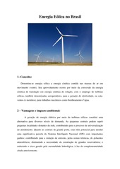 (Energia Eólica no Brasil)pag1