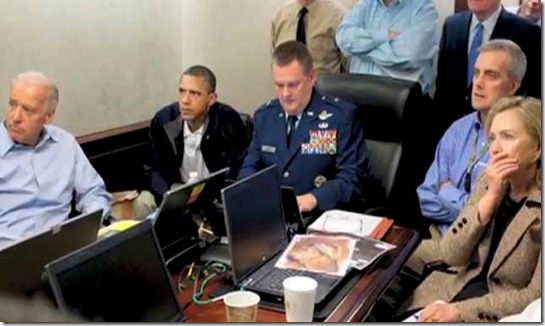 BHO-Cabinet watching bin Laden take-down