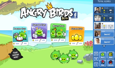 Angry Birds Facebook