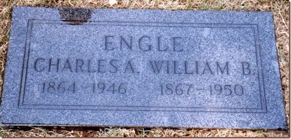 William and Charles Engle Grave Marker William and Charles Engle Grave Marker