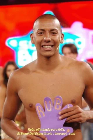 Rubi, eliminado pero feliz..JPG
