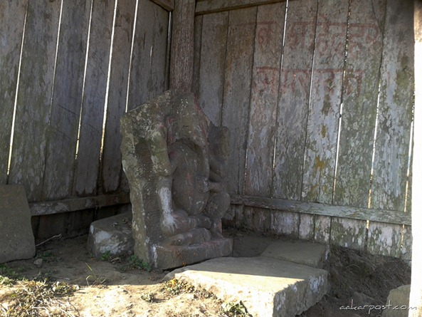 Goddess-Ganesh-At-The-Entrance-of-Chaudandi-Gadhi-Udayapur